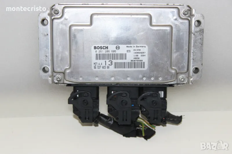 Моторен компютър ECU Citroen Xsara / 0 261 206 606 / 0261206606 / 96 537 023 80 / 9653702380, снимка 1