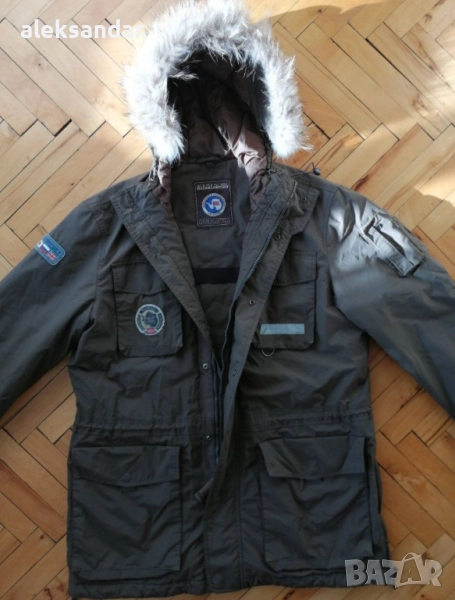 Napapijri Яке Парка Естествен косъм, снимка 1