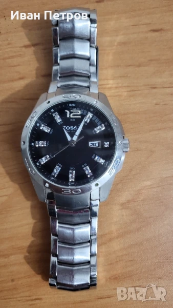 Мъжки Кварцов Часовник Фосил, снимка 1