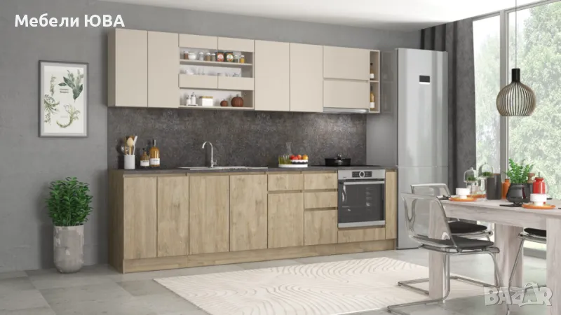 Модулна кухня ЛЕО №7, снимка 1