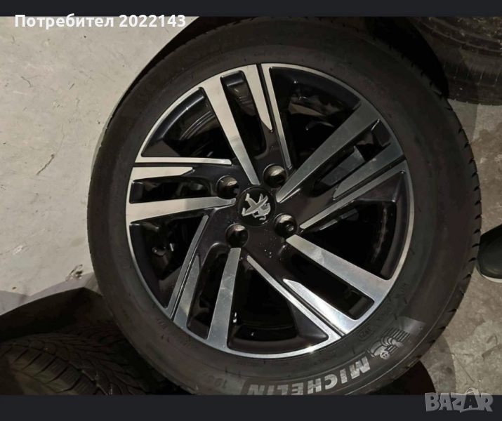 Джанти с нови летни гуми 4х108, снимка 1