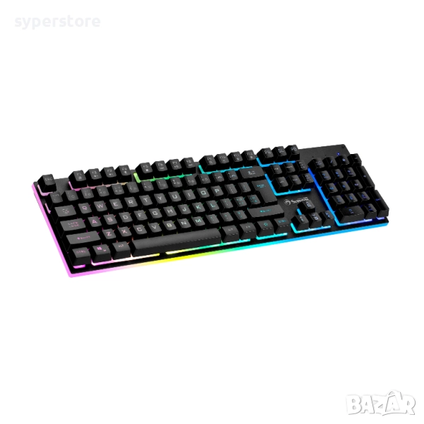⌨️ Геймърска клавиатура Marvo K604 – RGB подсветка и надеждност за всяка битка!, снимка 1