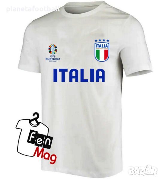Футболна тениска на Италия EURO 2024 GERMANY!Фен тениска на ITALIA 2024!, снимка 1