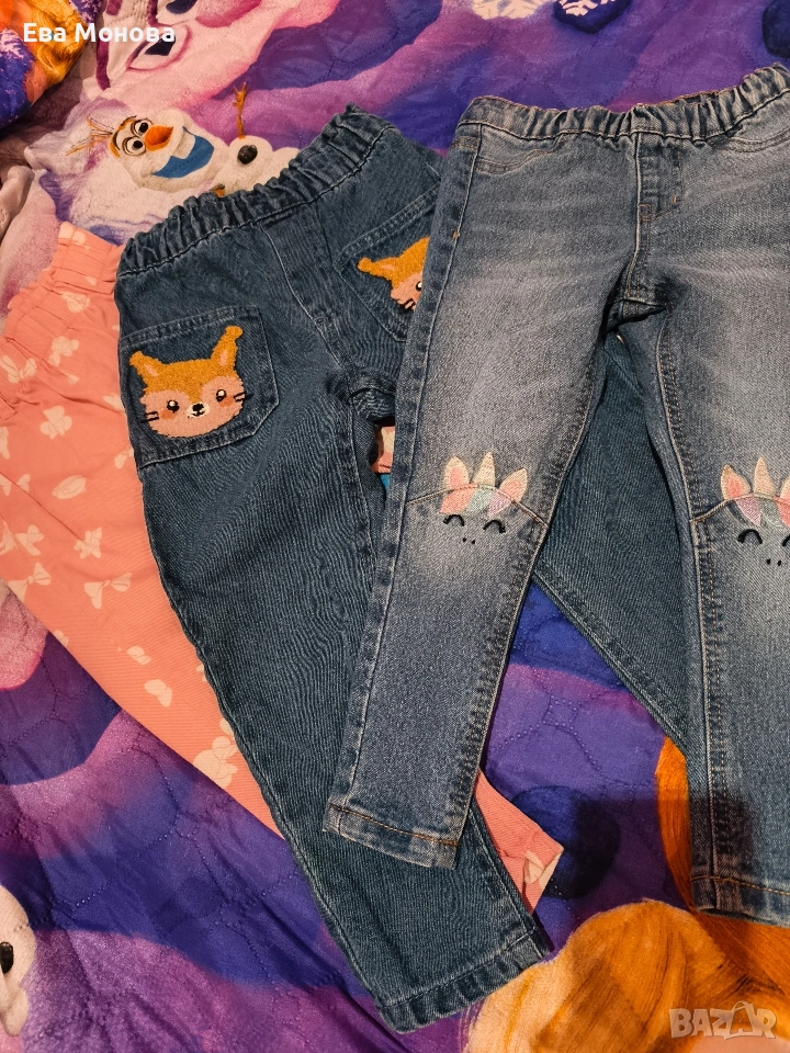 Сет детски дънки, размер 104, снимка 1