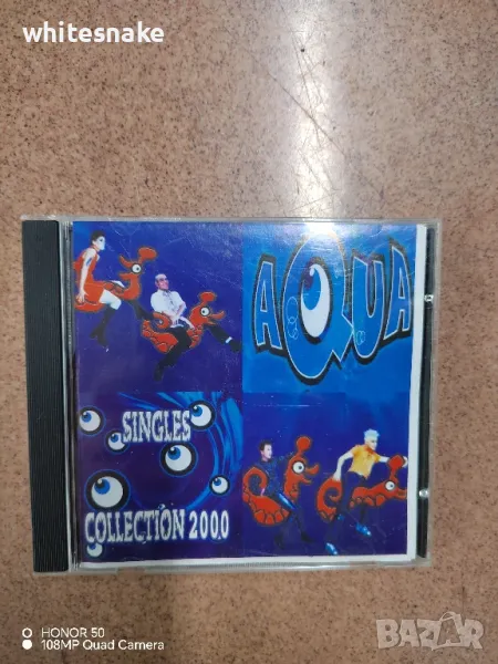 AQUA "Singles Collection 2000" CD Compilation , снимка 1