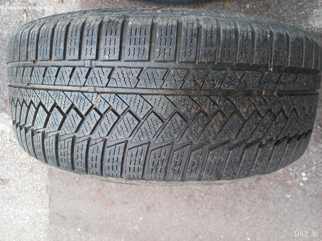 Продавам зимна гума Континентал 225/50/17., снимка 1