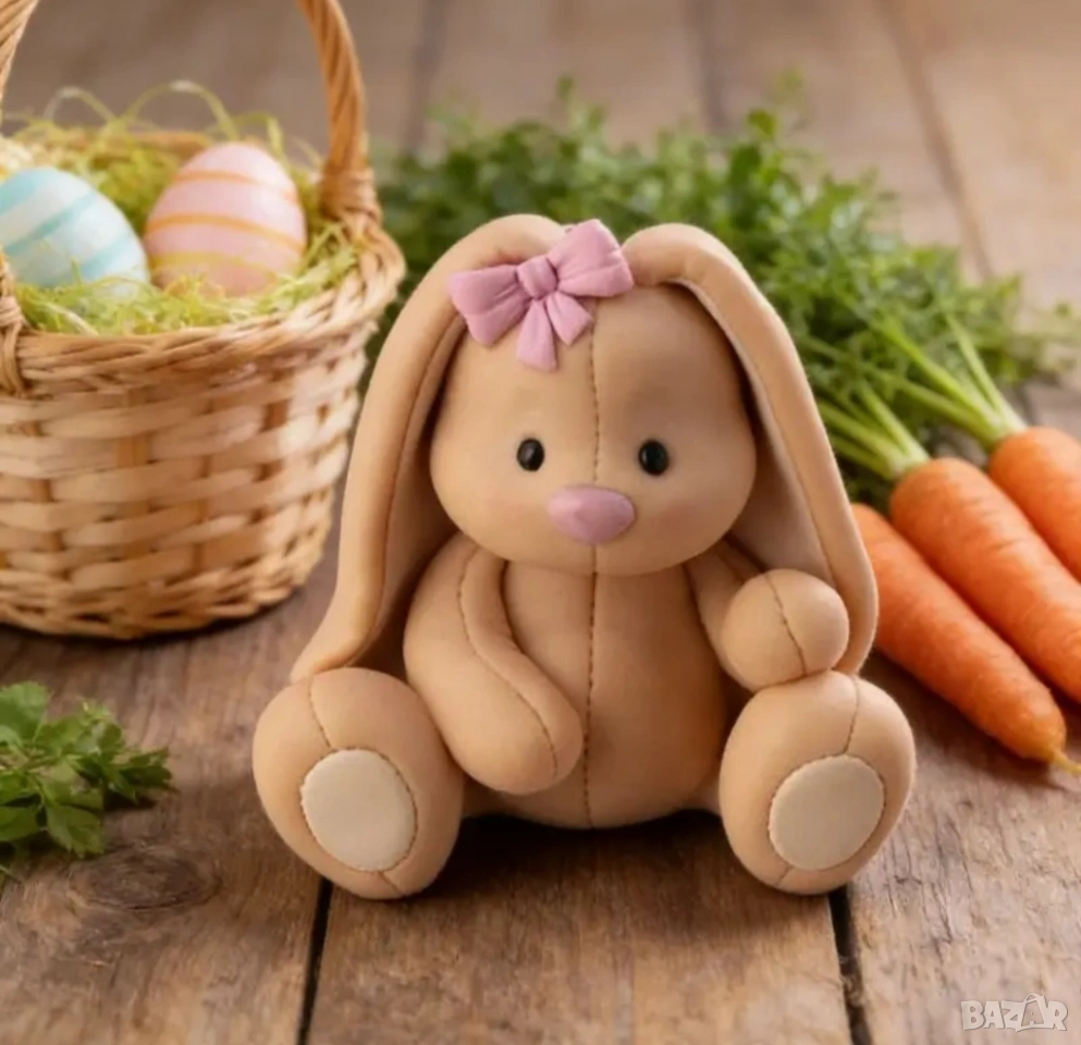 Молд зайче с дълги уши (7), снимка 1