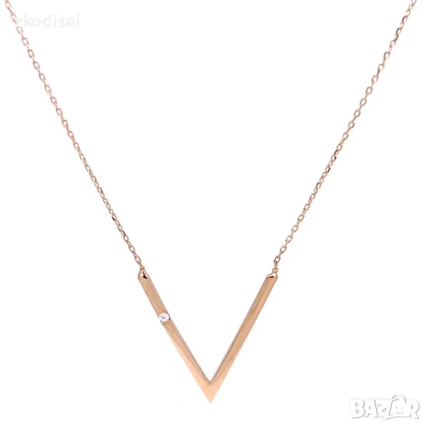 Златнo колие 1,62гр. 46,0см. 14кр. проба:585 модел:32290-6, снимка 1