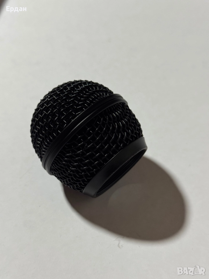 Черна Решетка за безжични микрофони Shure, снимка 1