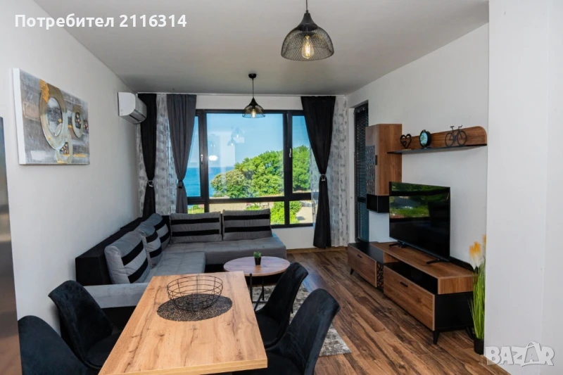 Двустаен апартамент Морски изглед - гр. Царево, снимка 1