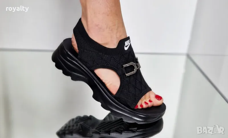 Nike черни дамски сандали , снимка 1