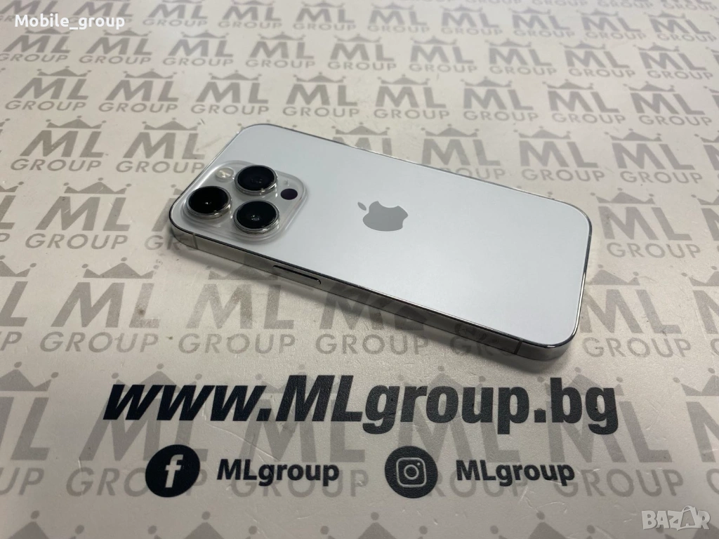 #MLgroup предлага iPhone 14 Pro 128GB Silver 77%, втора употреба, снимка 1