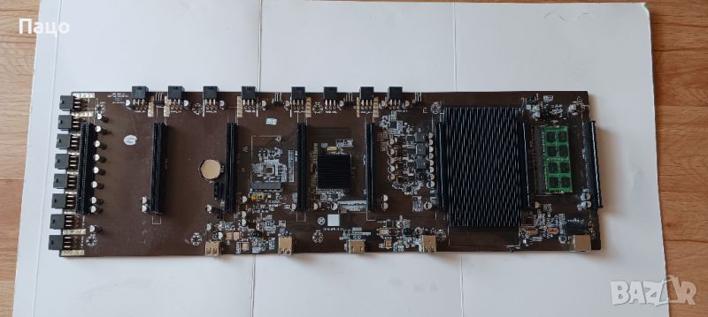 ETH-B75 Mining Motherboard B75  G645 CPU  DDR3//промо цена, снимка 1