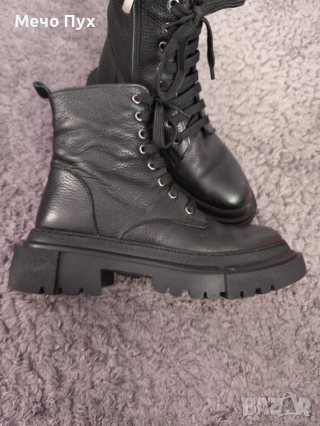 Дамски боти естествена кожа , снимка 1