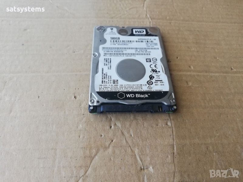 Хард диск Laptop Western Digital Black WDC WD5000LPLX 500GB SATA 6.0Gb/s, снимка 1