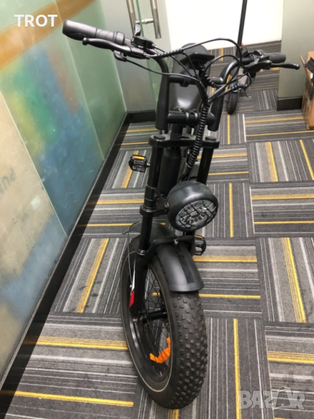 S8 Електрически Велосипед със заден мотор 1000W и батерия 48V 17.5Ah, развиващ до 50 км/ч!, снимка 1