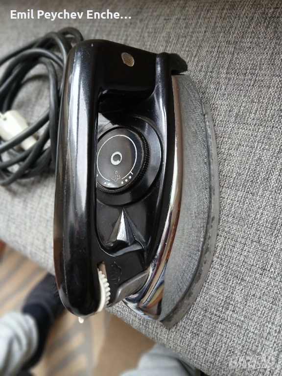 Руска парна ютия от съветско време, здрава, снимка 1