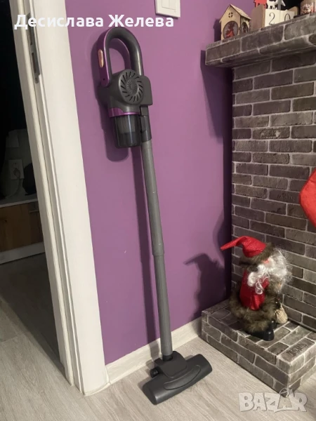 Безжична преносима прахосмукачка с голямо засмукване за отстраняване на ултравиолетови акари 3 в 1 , снимка 1