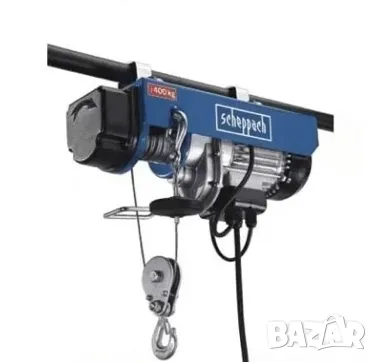 Eлектрически Телфер /лебетса 780W, Scheppach HRS400 , снимка 1