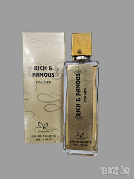 Парфюм Rich & Famous For Men Eau De Toilette 50ml. ✨ Станете неповторим и изискан с парфюма Rich & F, снимка 1