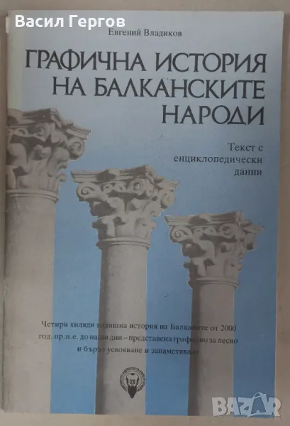 Графична история на балканските народи Евгений Владиков, снимка 1