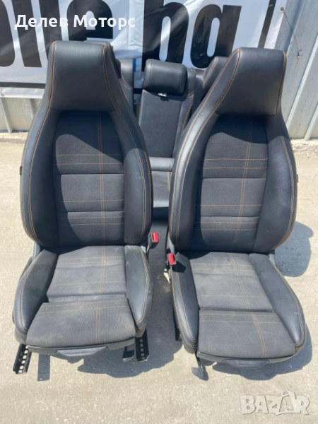 Кожени седалки, салон за Mercedes CLA 180 W117 Sport двигател 270910, 1.6i 122 кс., 6 ск., 165 000км, снимка 1