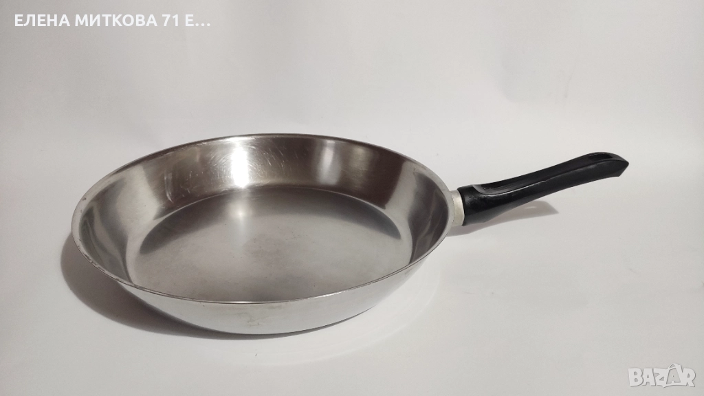 WMF масивен немски тиган от неръждаема стомана двойно дъно бакелитова дръжка, снимка 1