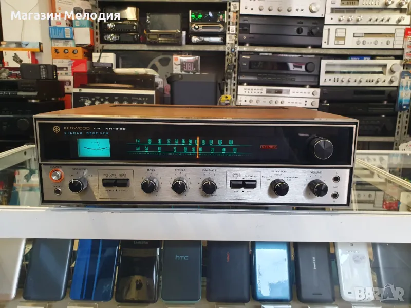 Ресийвър Kenwood KR-3130 В отлично техническо и визуално състояние., снимка 1