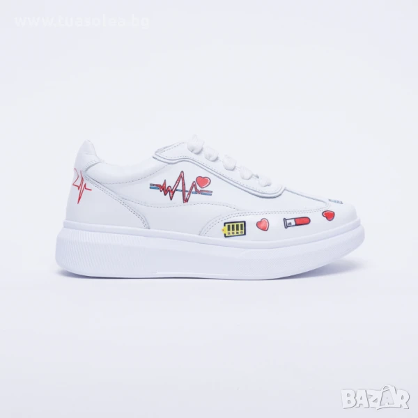 Анатомични работни  маратонки от естествена кожа | Марка Tuasolea, снимка 1