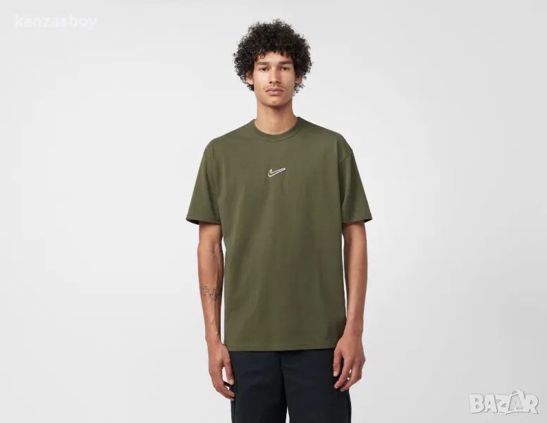 Nike Solo Swoosh Premium Essentials T-Shirt  - страхотна мъжка тениска КАТО НОВА Л, снимка 1