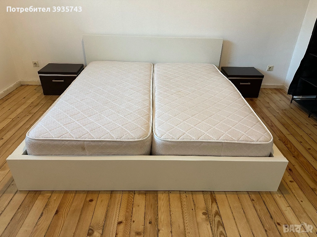 Спалня IKEA Malm икеа, снимка 1