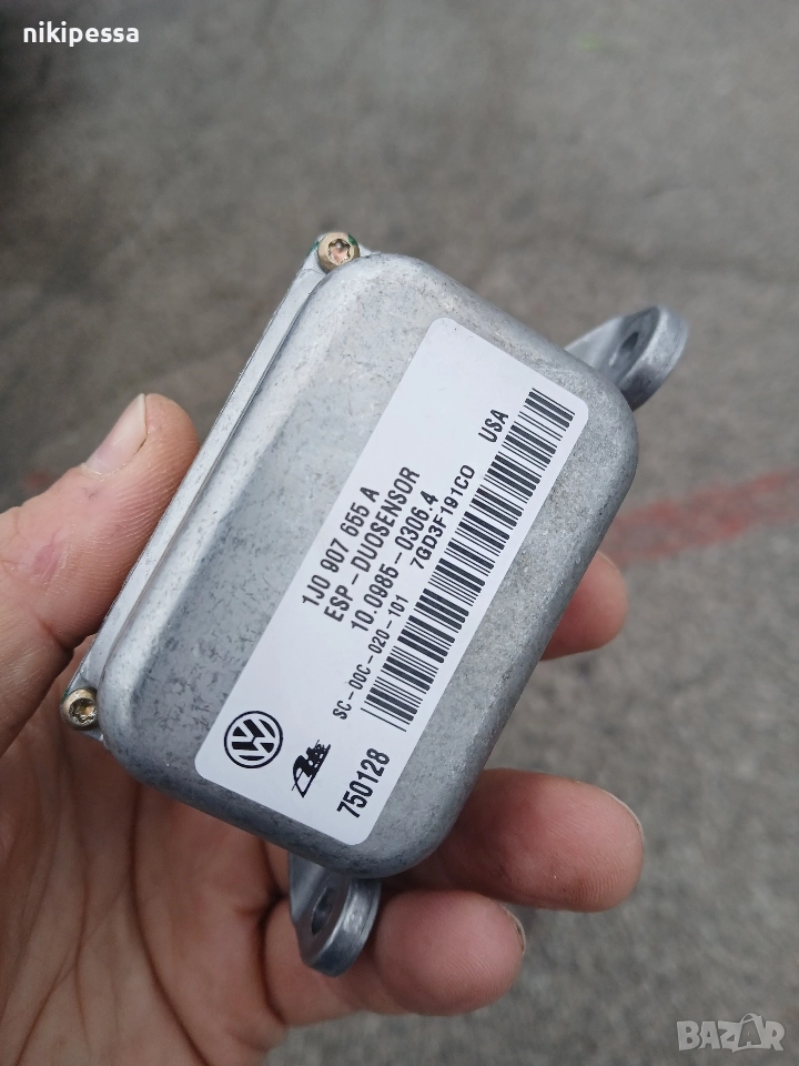 1J0 907 655 a , esp , модул , датчик , управление , сензор , golf , passat , sharan, снимка 1