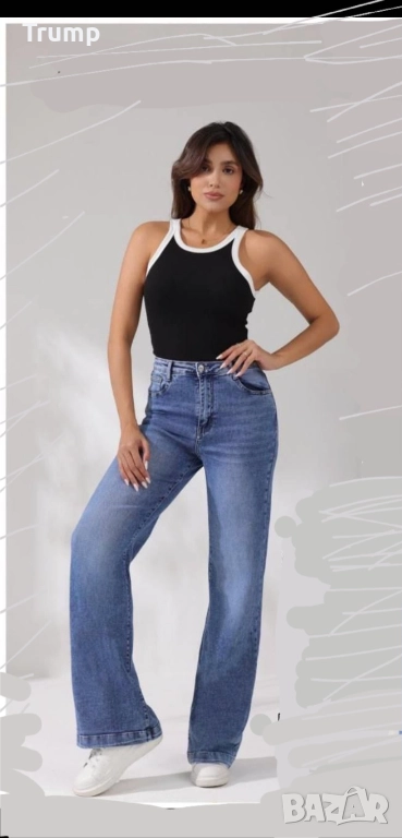 Макси еластични дънки, страхотен модел., снимка 1