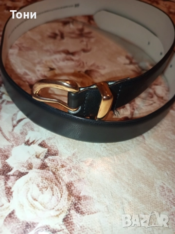 H&M Нов Дамски Кожен Колан S/95см, снимка 13 - Колани - 52675800