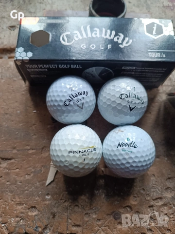 Продавам четири голф топки
