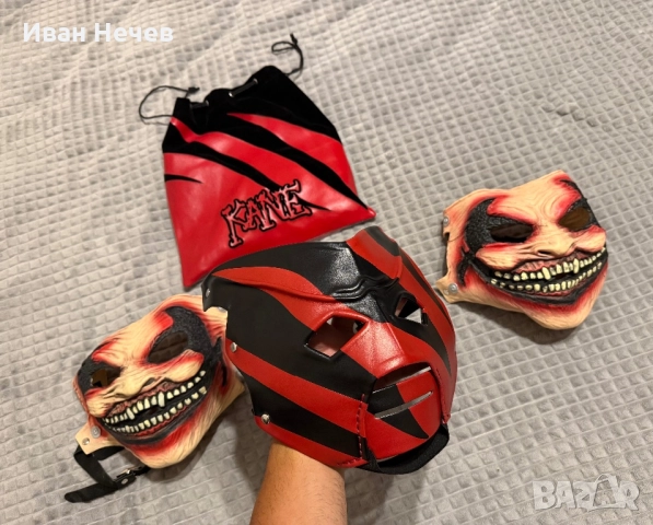 WWE The Fiend, Kane маски, снимка 2 - Други игри - 51368938
