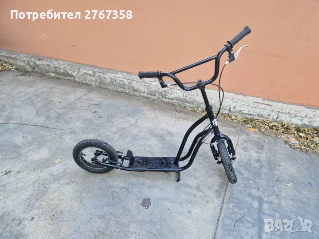 Тротинетка STR Air Scooter 12" Black, снимка 5 - Велосипеди - 48682689