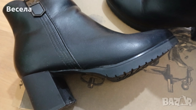 Зимни дамски боти на ток, снимка 3 - Дамски боти - 52814588