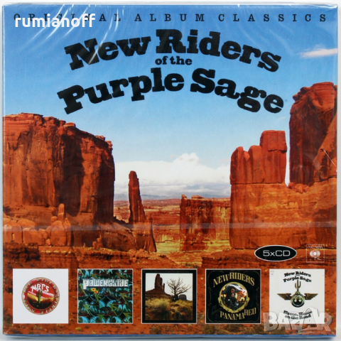 New Riders Of The Purple Sage – Original Album Classics / 5CD Box Set, снимка 1 - CD дискове - 45072035