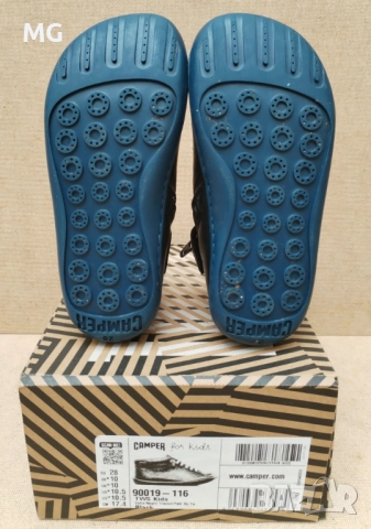 Camper TWS kids детски обувки от естествена кожа с цип #EU28/17см., снимка 12 - Детски обувки - 51945089