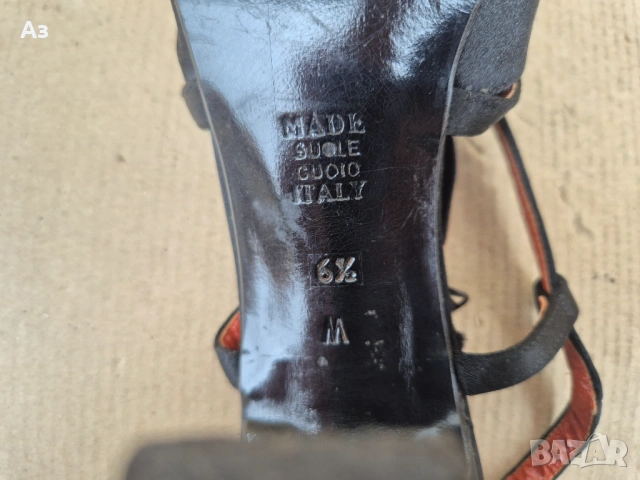 Yves Saint Laurent Paris ретро дамски обувки с ток размер 6.5 24см, снимка 15 - Дамски обувки на ток - 53512847