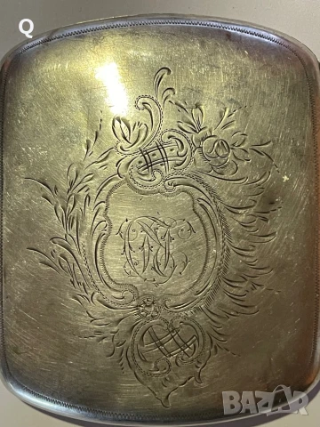 Сребърна табакера за ръчни цигари (23), снимка 6 - Табакери - 51121457