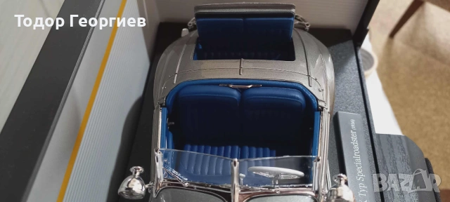 Mercedes 500k Maisto 1:18, снимка 6 - Колекции - 54201198