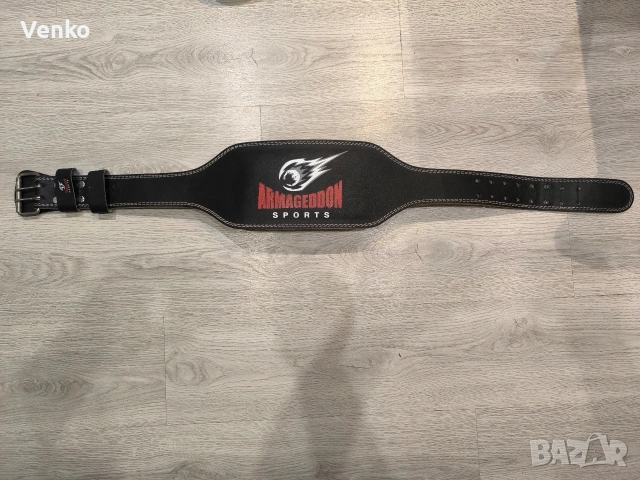 Естествен кожен колан за вдигане на тежести