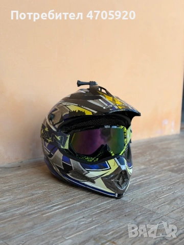 Каска за кросов мотор М размер