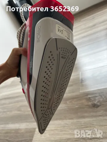 Ютия Optima PERFECT, 2600W, система против капене, самопочистваща се, вертикална пара, Solac, PV2014, снимка 3 - Ютии - 49908721