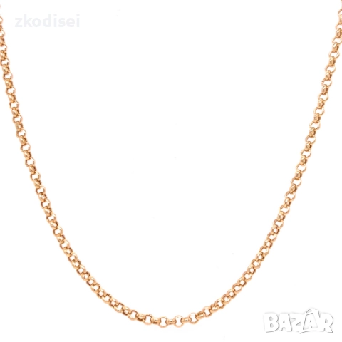 Златен синджир 3,25гр. 49,0см. 14кр. проба:585 модел:34523-1, снимка 2 - Колиета, медальони, синджири - 52467435