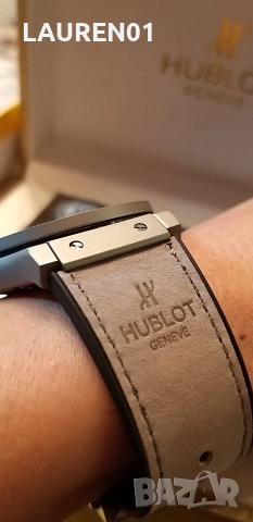 Нов мъжки Hublot , снимка 11 - Луксозни - 53106621