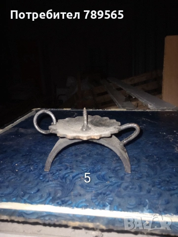 Ковани свещници, снимка 7 - Декорация за дома - 53830691