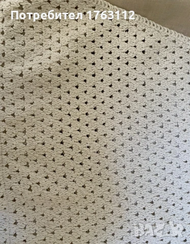 Zara дамска ленена рокля с бродерия, S-M размер , снимка 3 - Рокли - 50457967